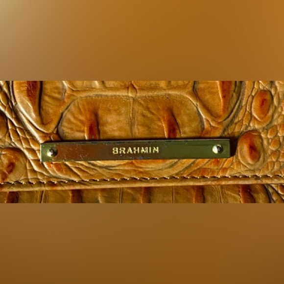 Brahmin Melbourne Trifold Leather Wallet - Picture 4 of 4